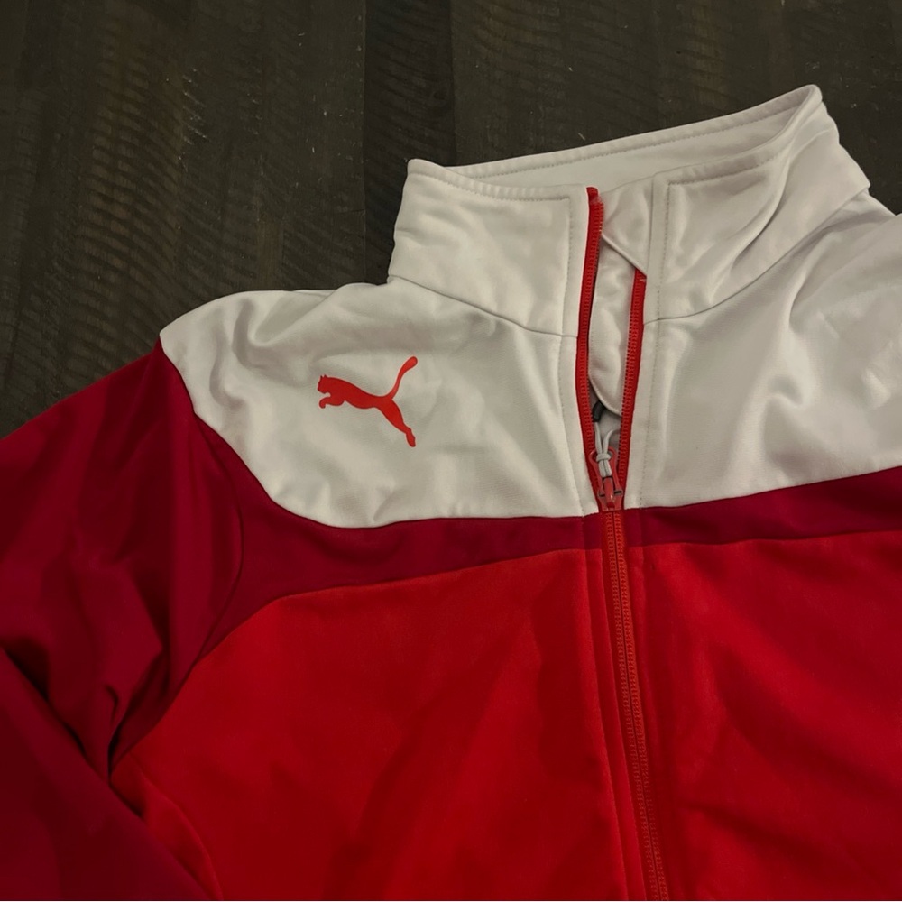 Puma Warm Up Jacket Red 653973